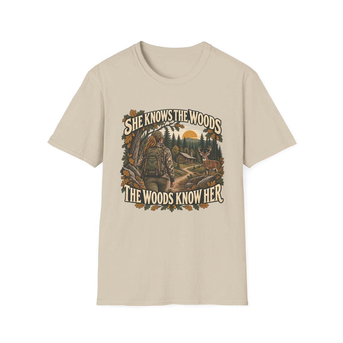 She Knows The Woods T-shirt