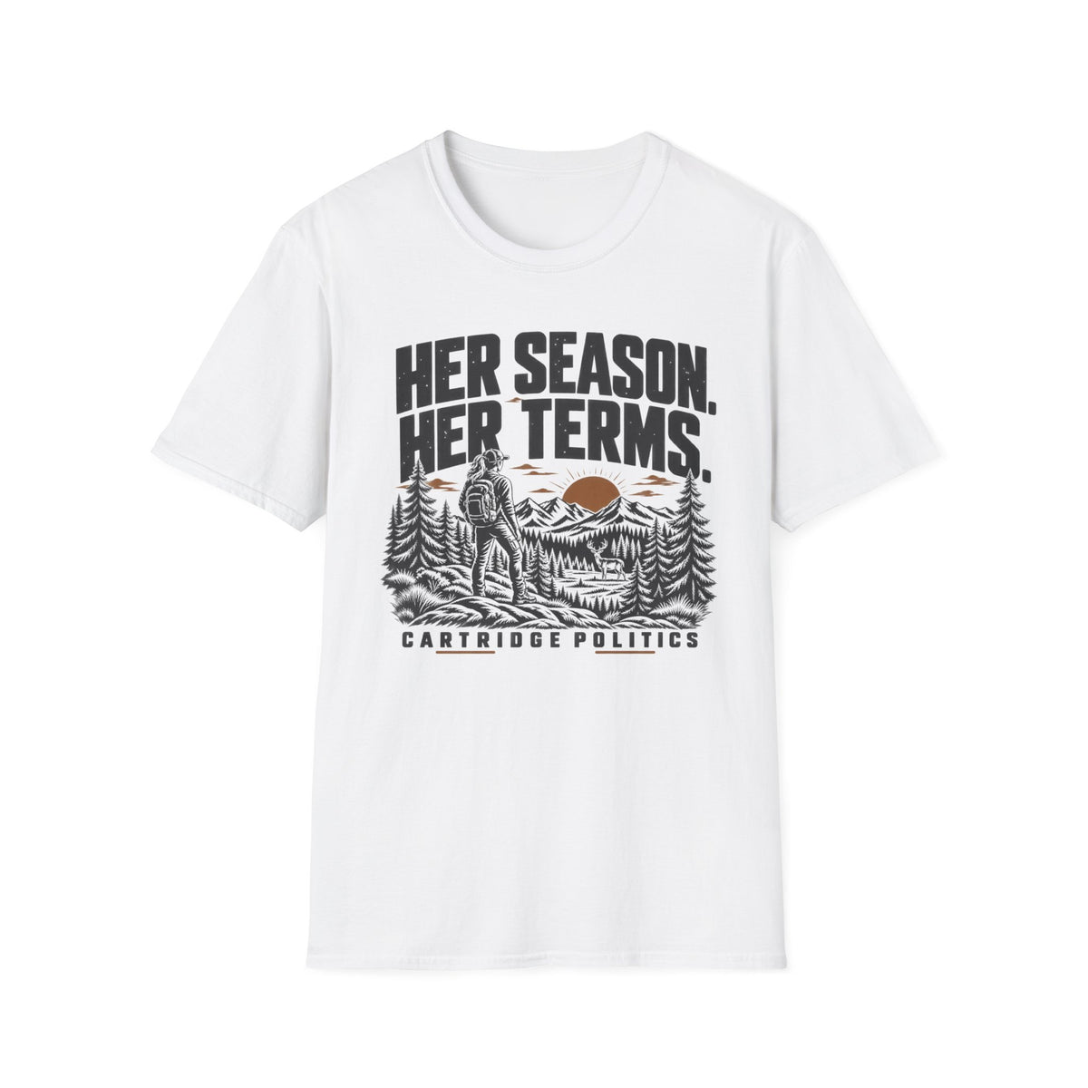 Her Season Her Terms T-shirt