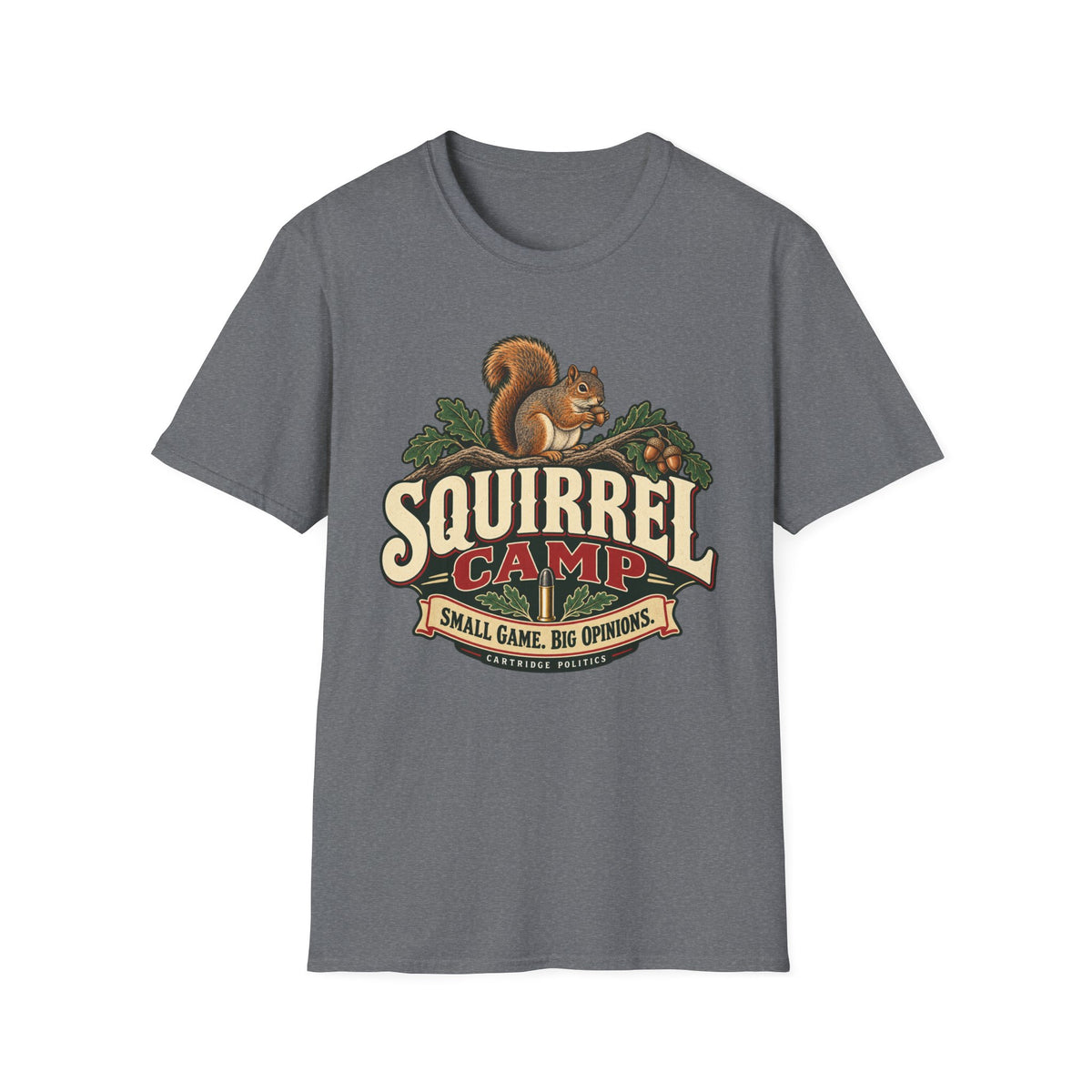 Squirrel Camp .22 lr T-shirt