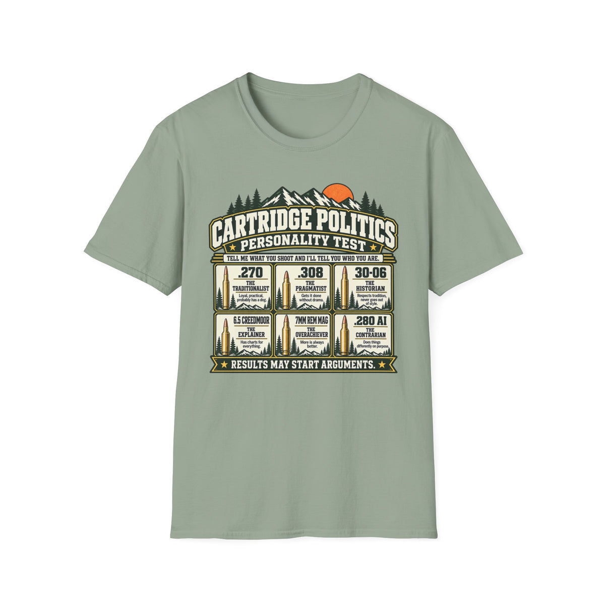 Cartridge Personality Test T-shirt