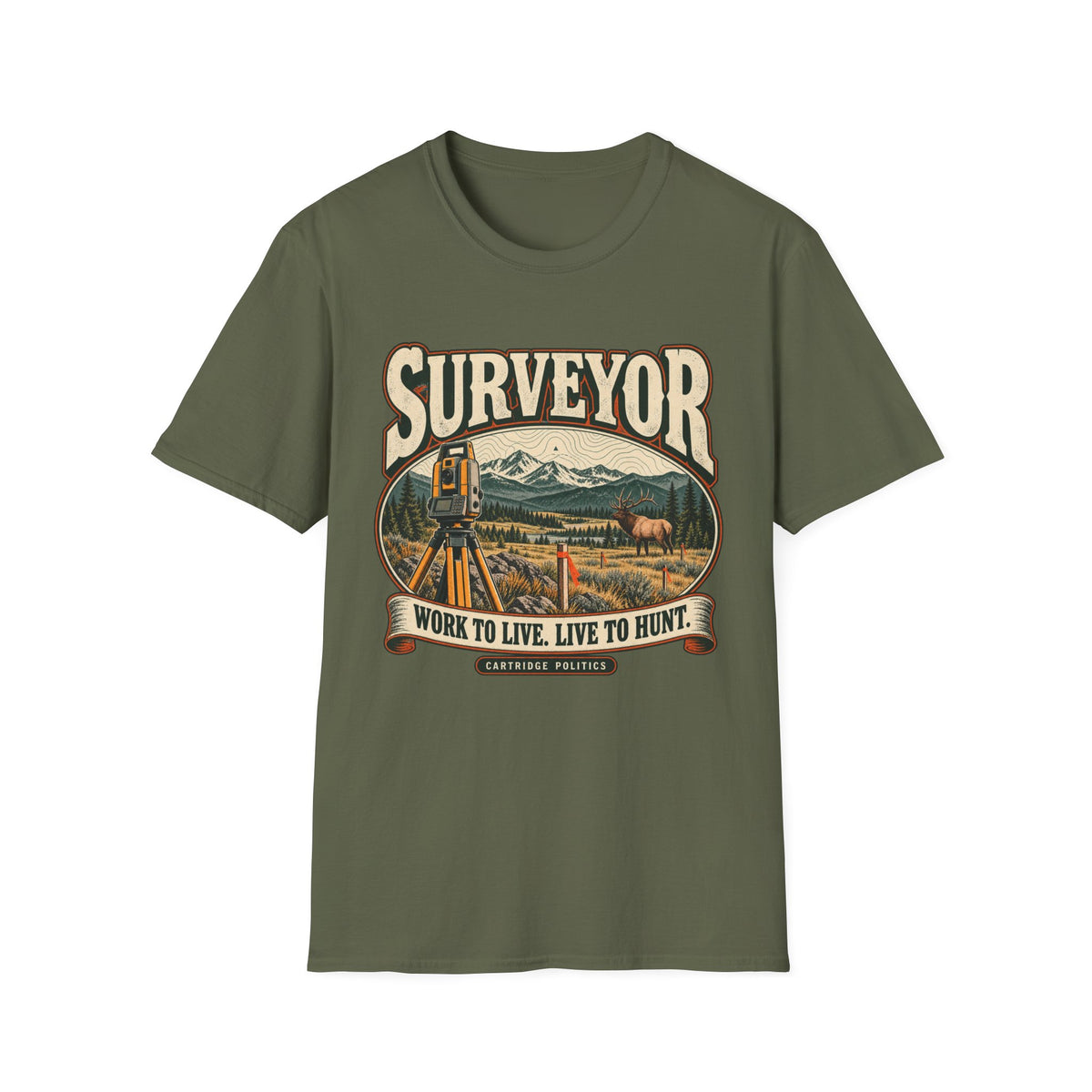 Old School Surveyor T-shirt