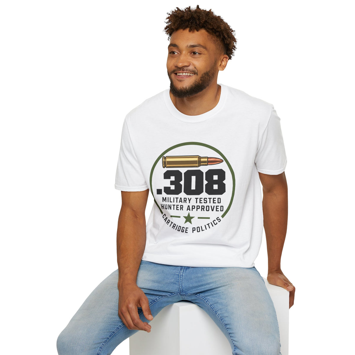 .308 Military Tested Hunter Approved T-shirt