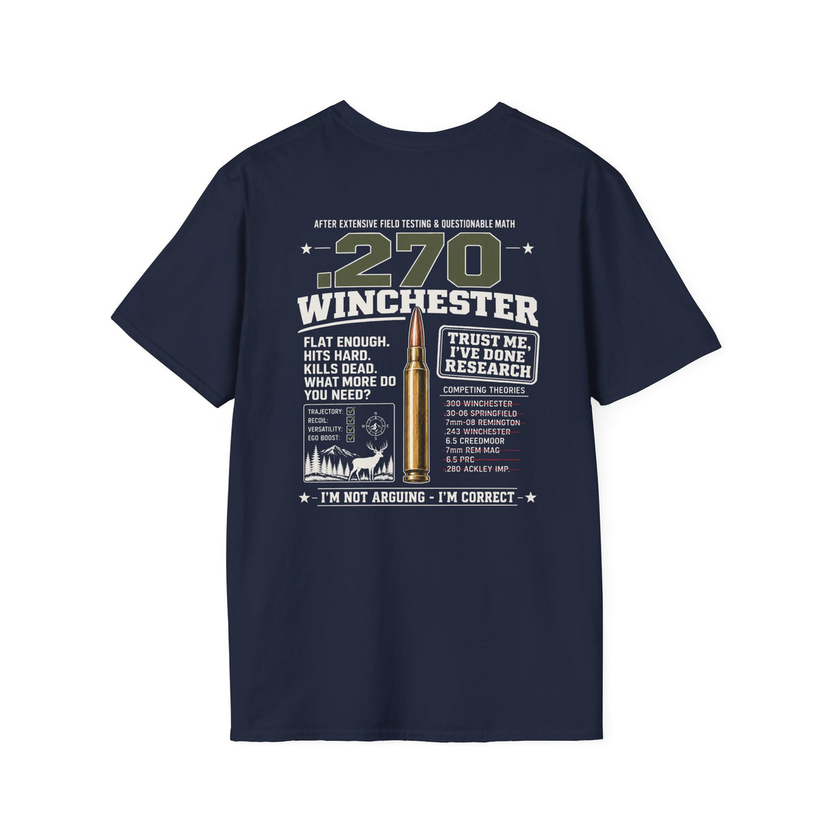 Team .270 Winchester Detailed T-Shirt