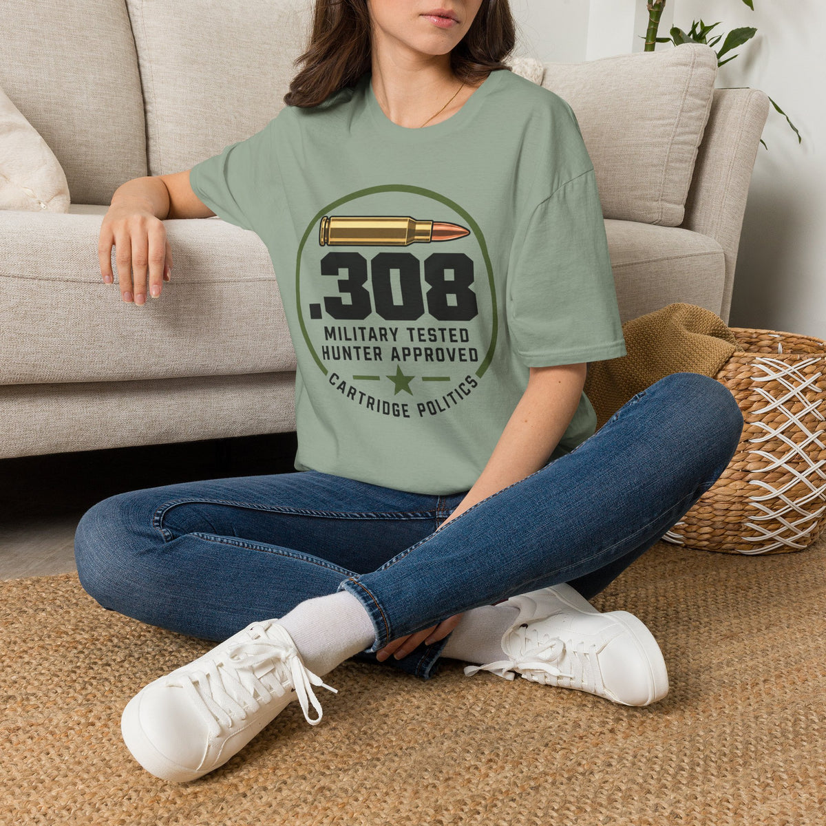 .308 Military Tested Hunter Approved T-shirt