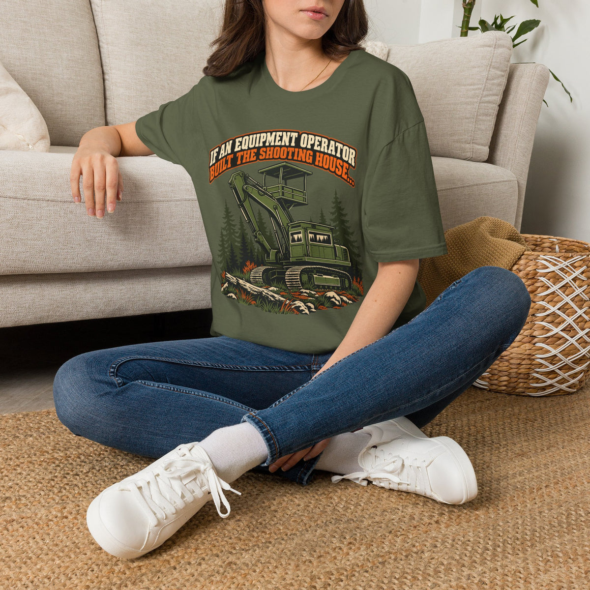 Heavy Equipment Operator Shoot House T-shirt