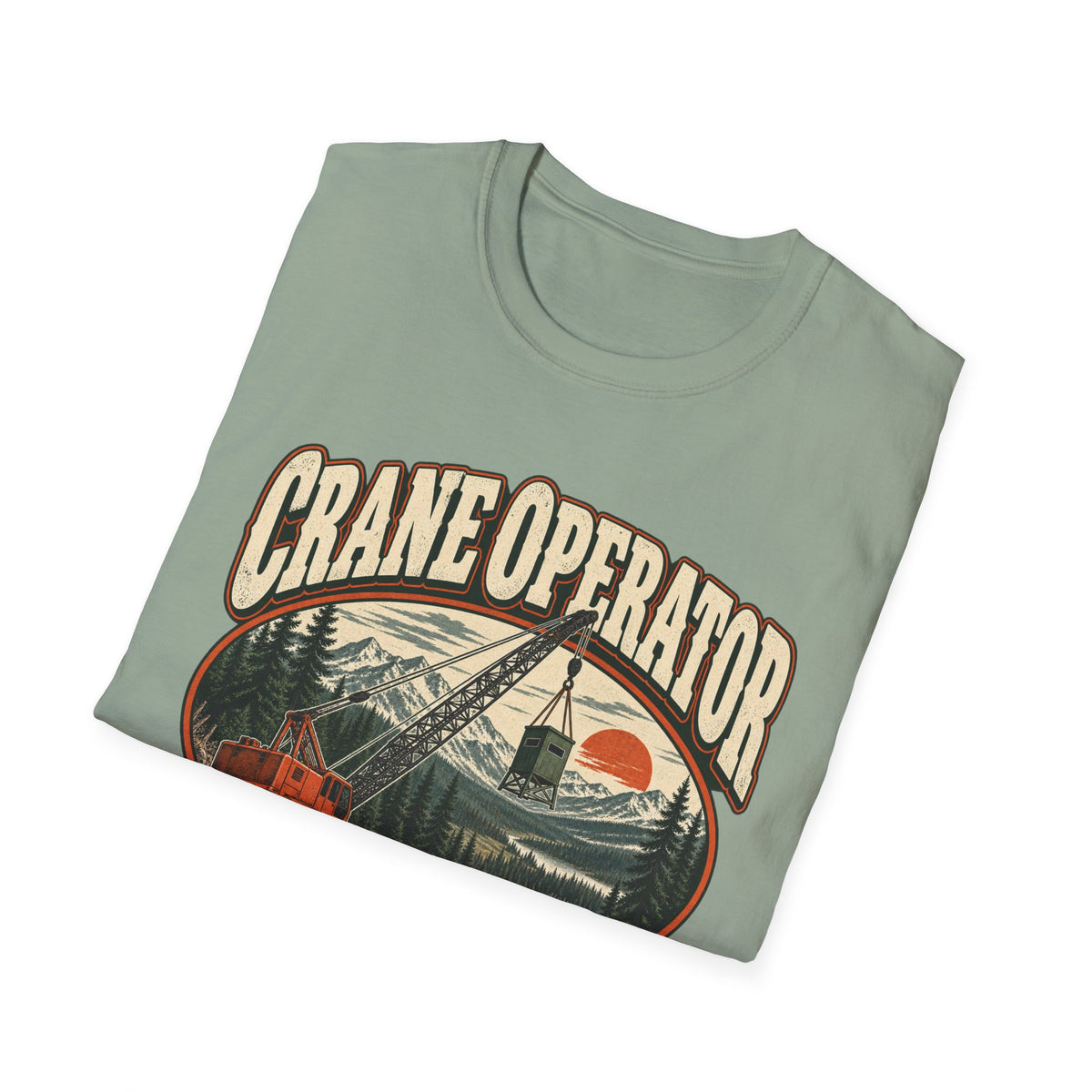 Old School Crane Operator T-shirt