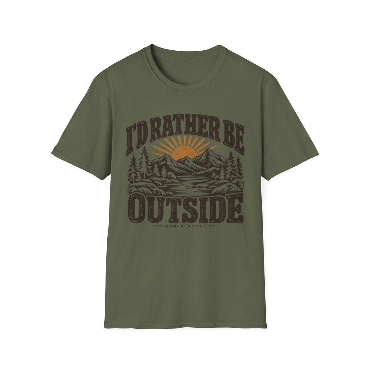 I'd Rather Be Outside T-shirt