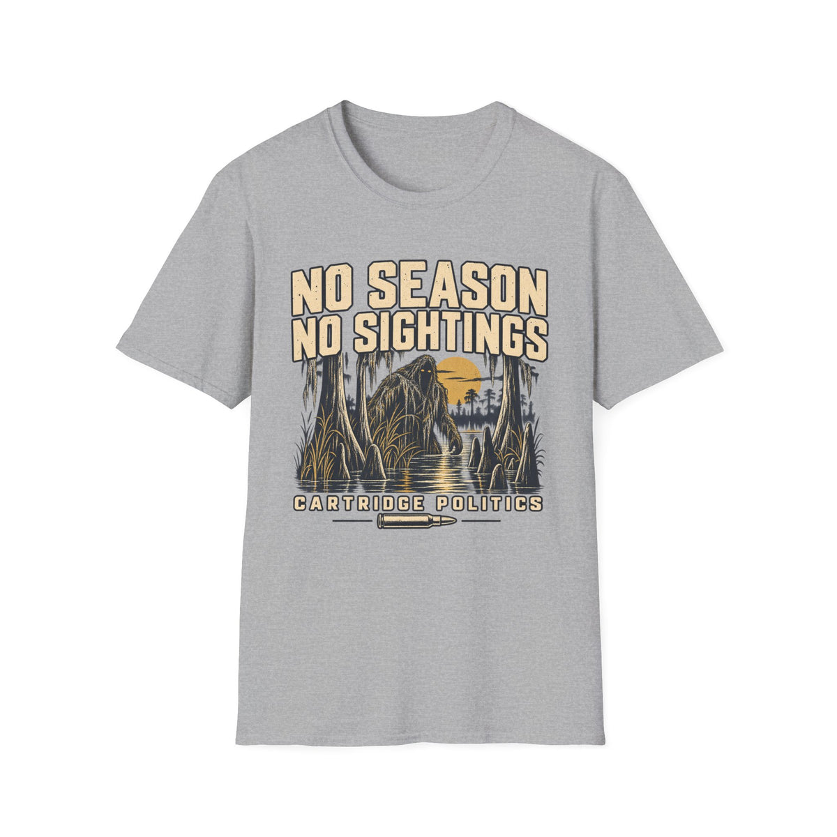 Swamp Guardian No Season No Sightings T-shirt