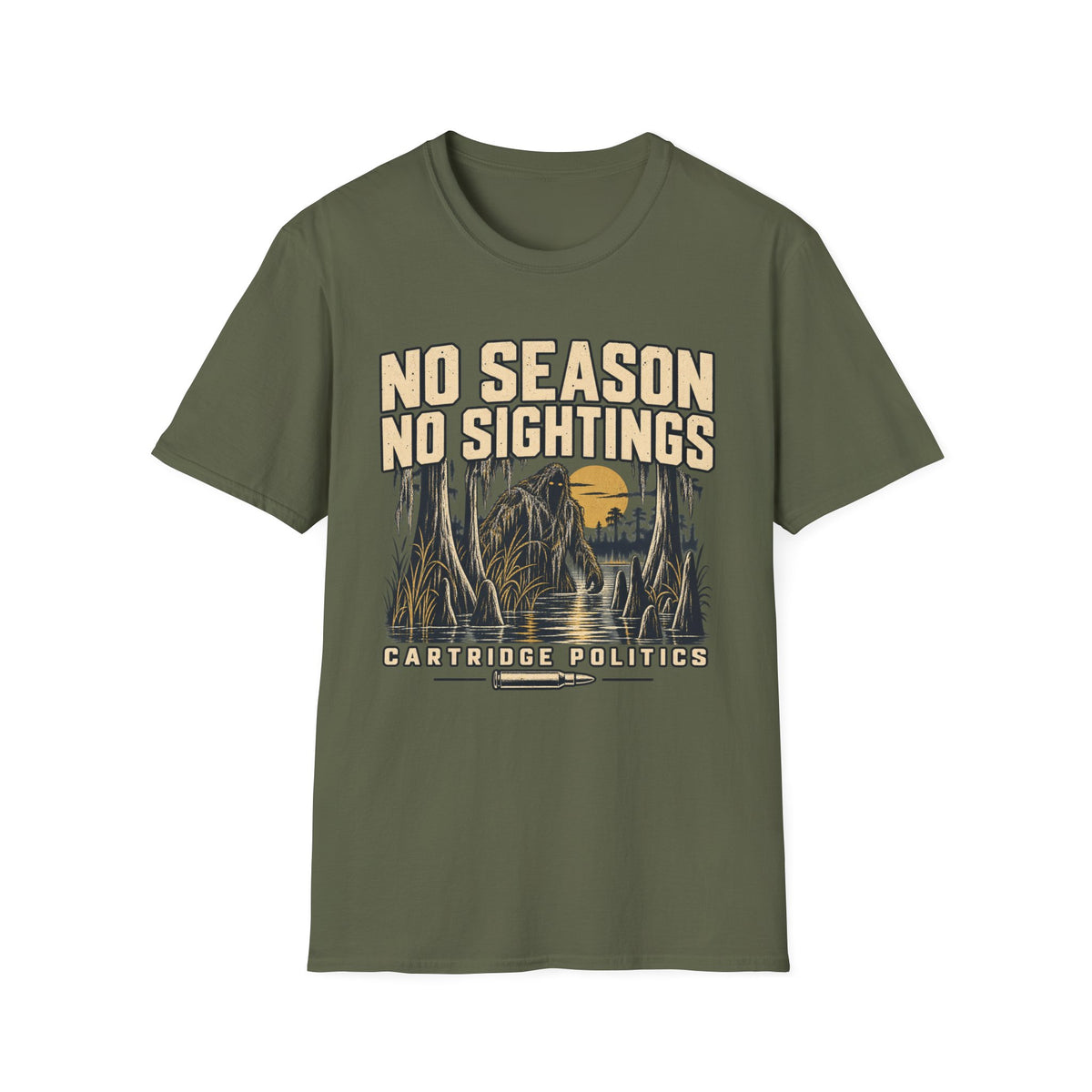 Swamp Guardian No Season No Sightings T-shirt
