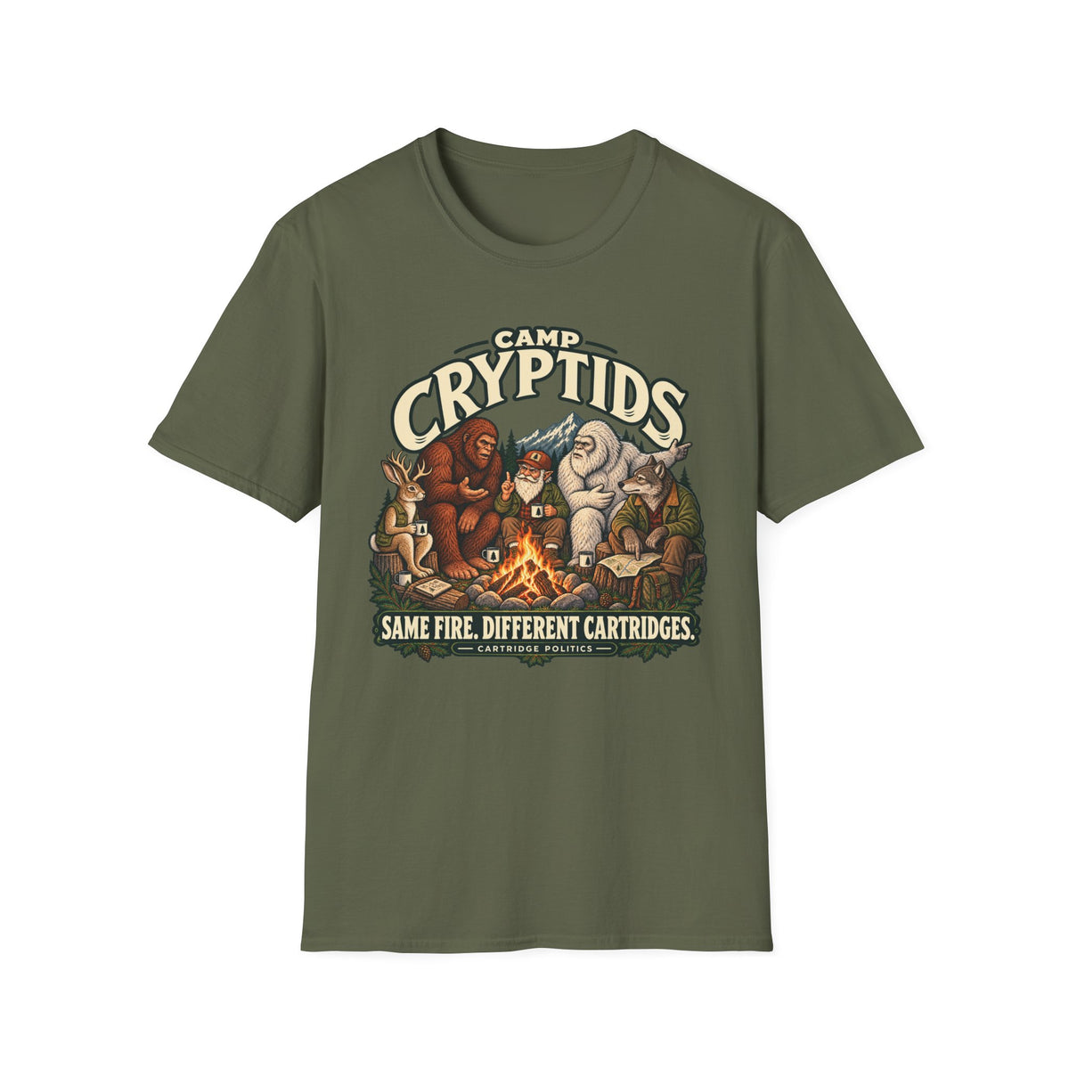 Same Fire. Different Cartridges T-shirt