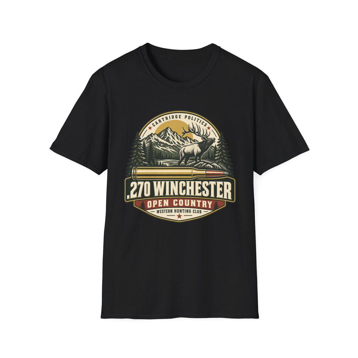 .270 Winchester Shield T-shirt