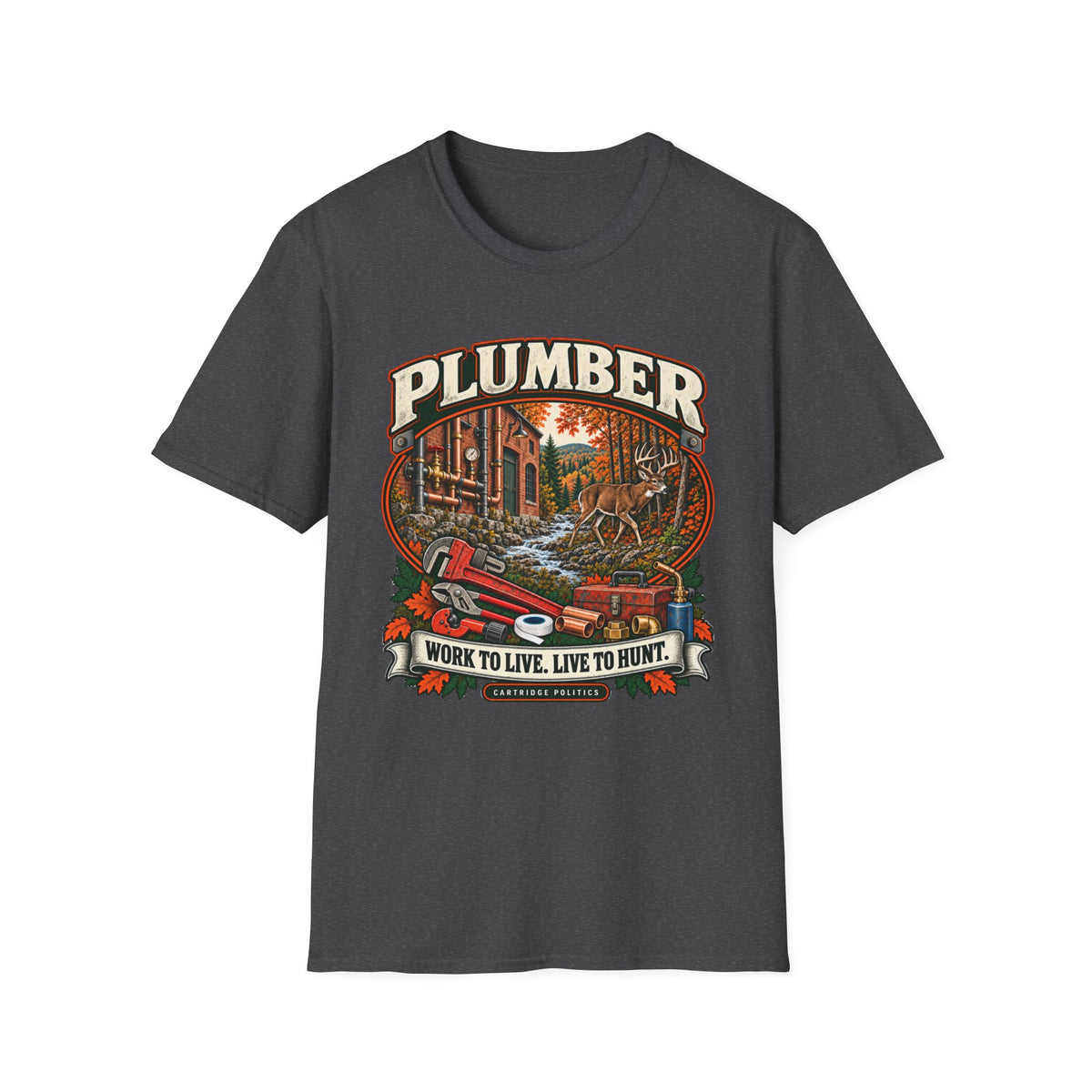 Old School Plumber T-shirt