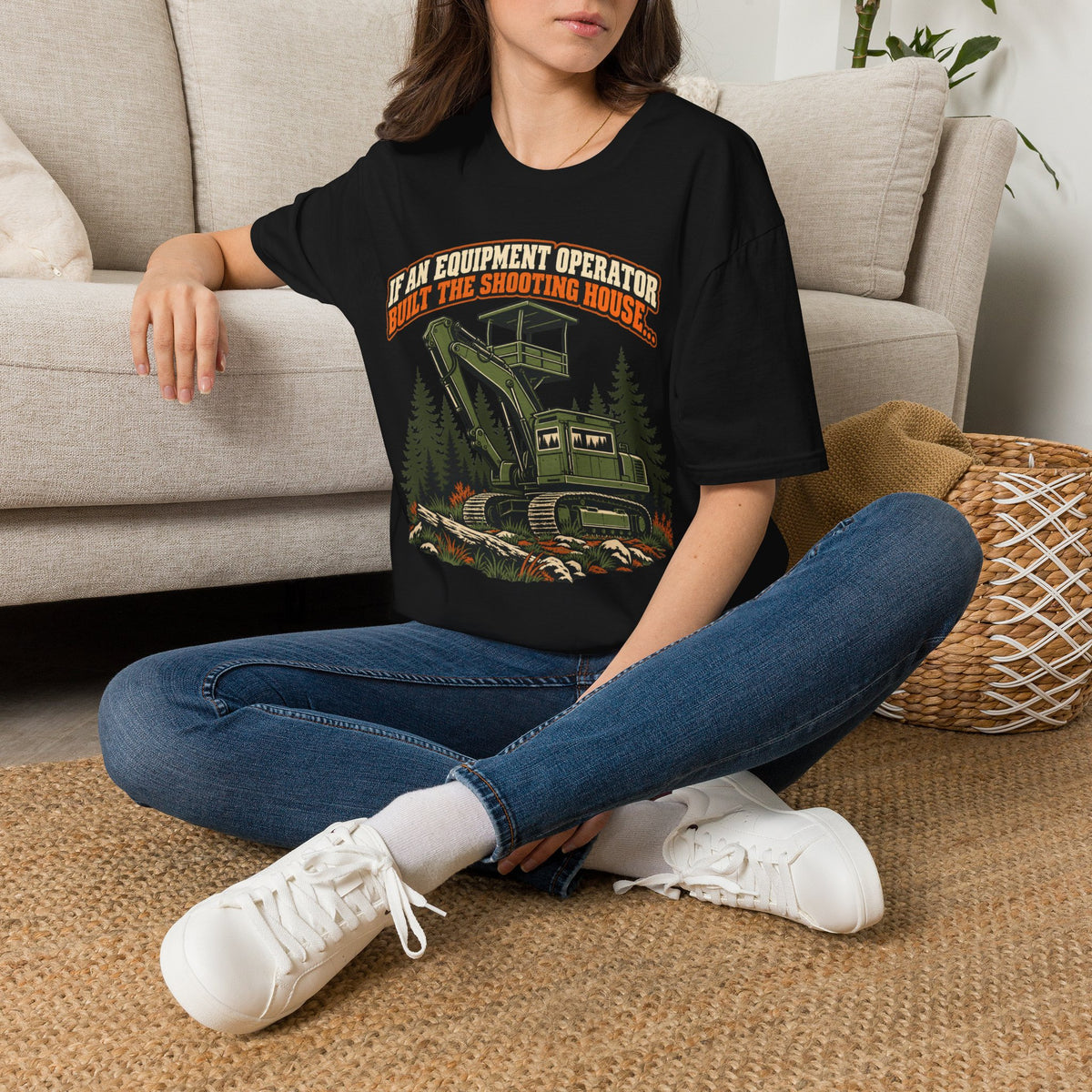 Heavy Equipment Operator Shoot House T-shirt