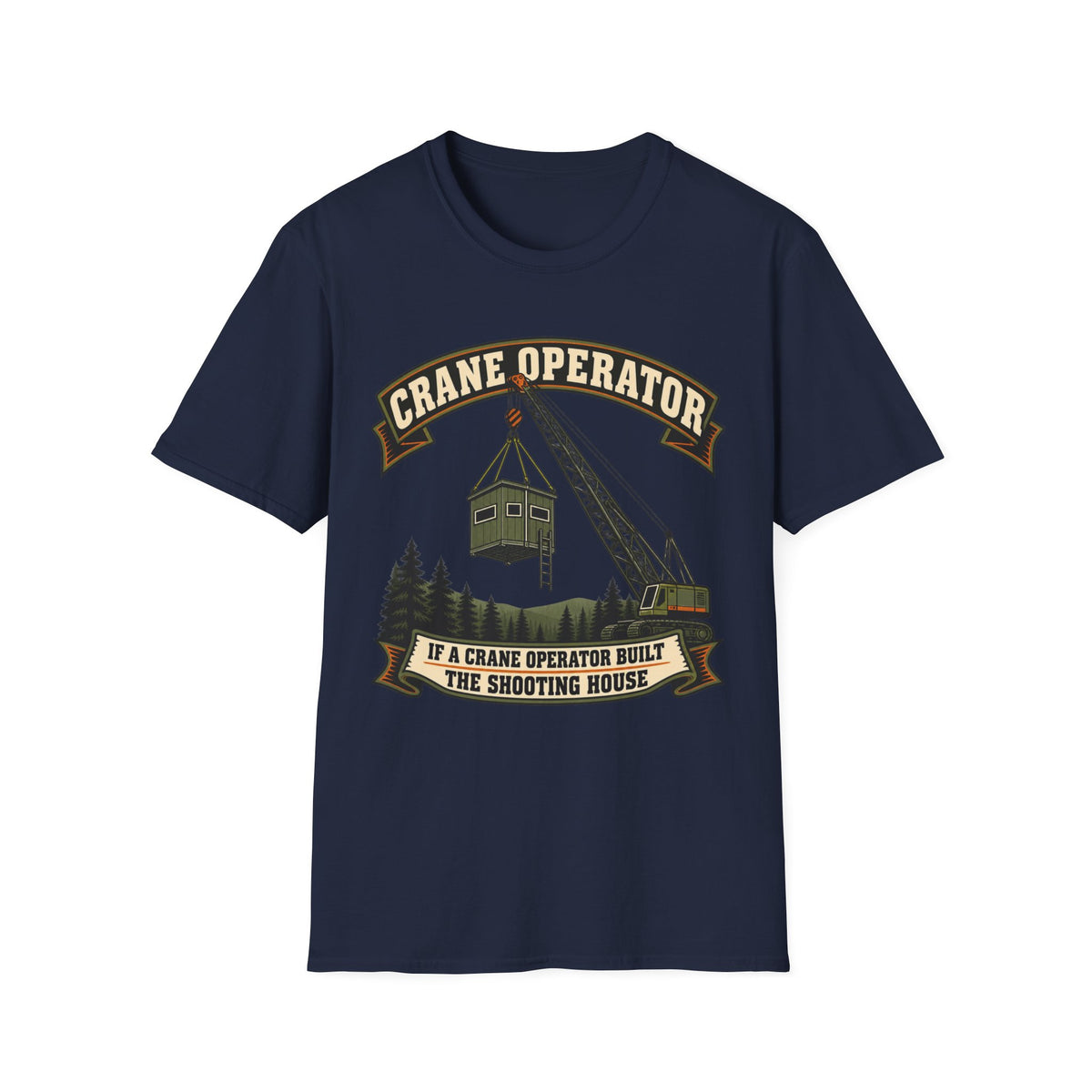 Crane Operator Shoot House T-shirt