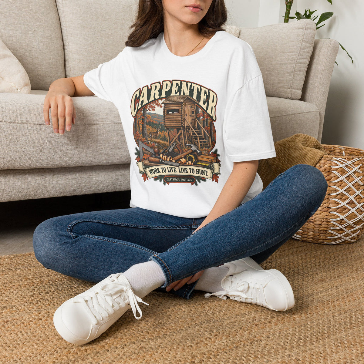 Old School Carpenter T-shirt