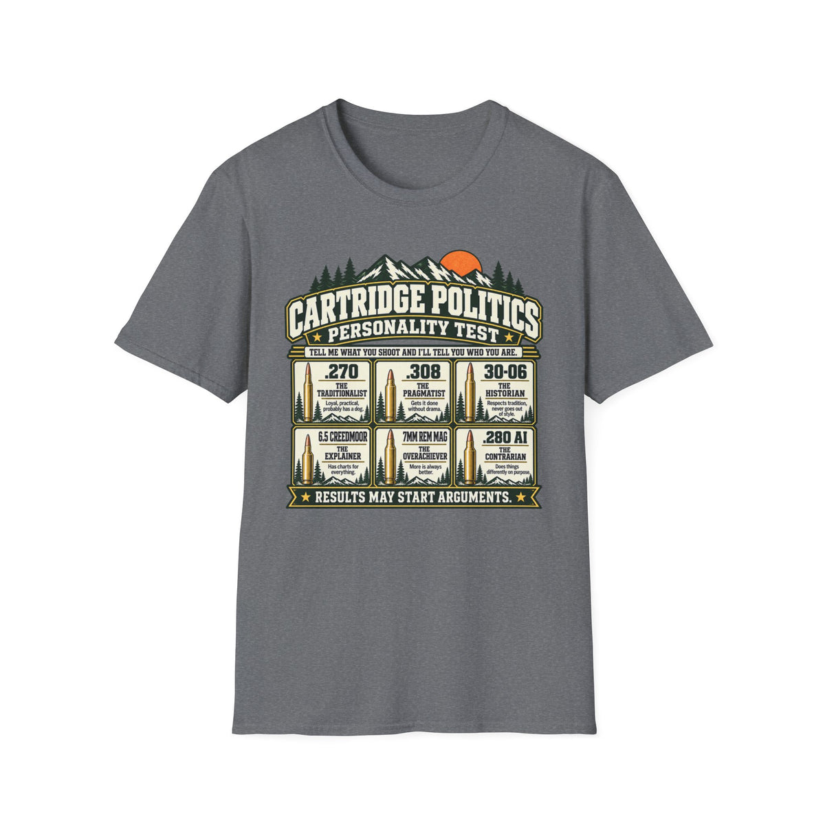 Cartridge Personality Test T-shirt