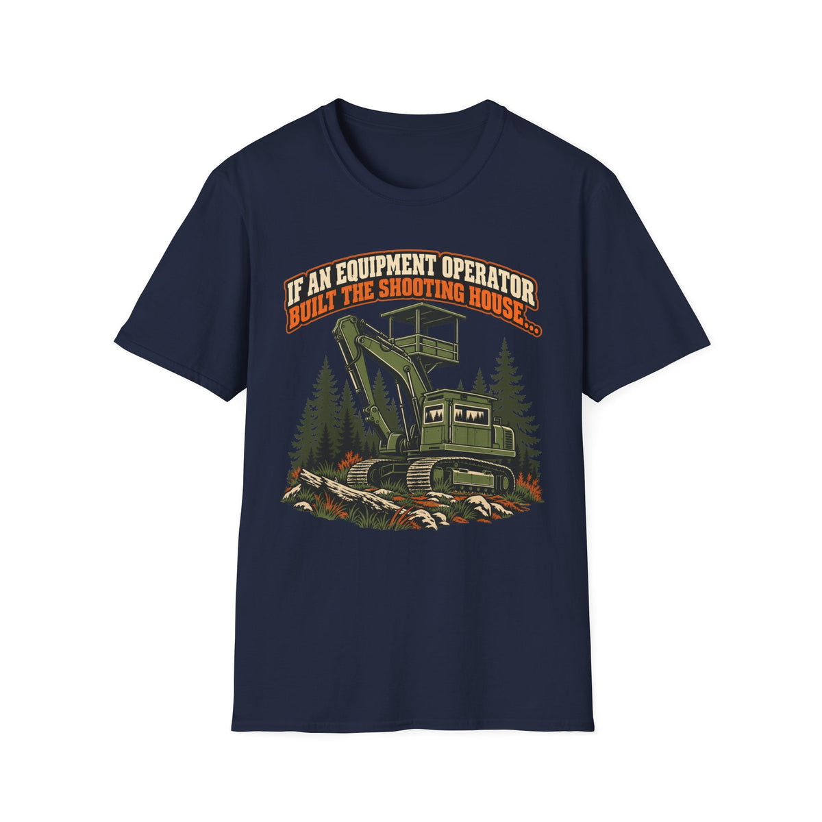 Heavy Equipment Operator Shoot House T-shirt