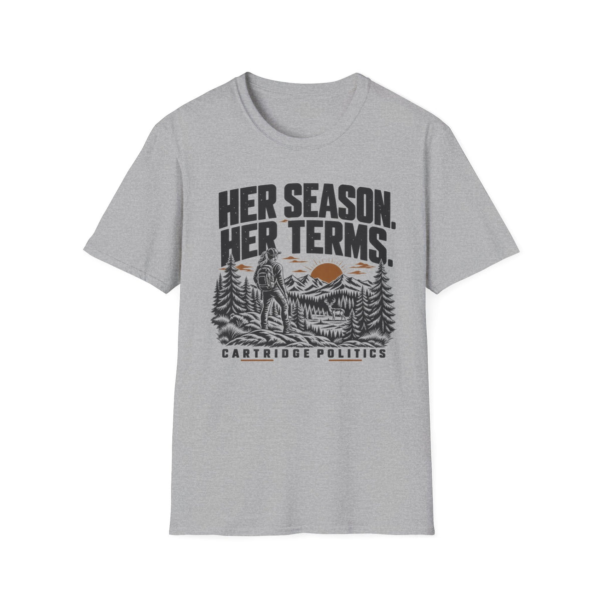 Her Season Her Terms T-shirt