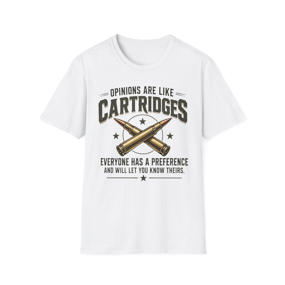 Opinions are like Cartridges T-shirt
