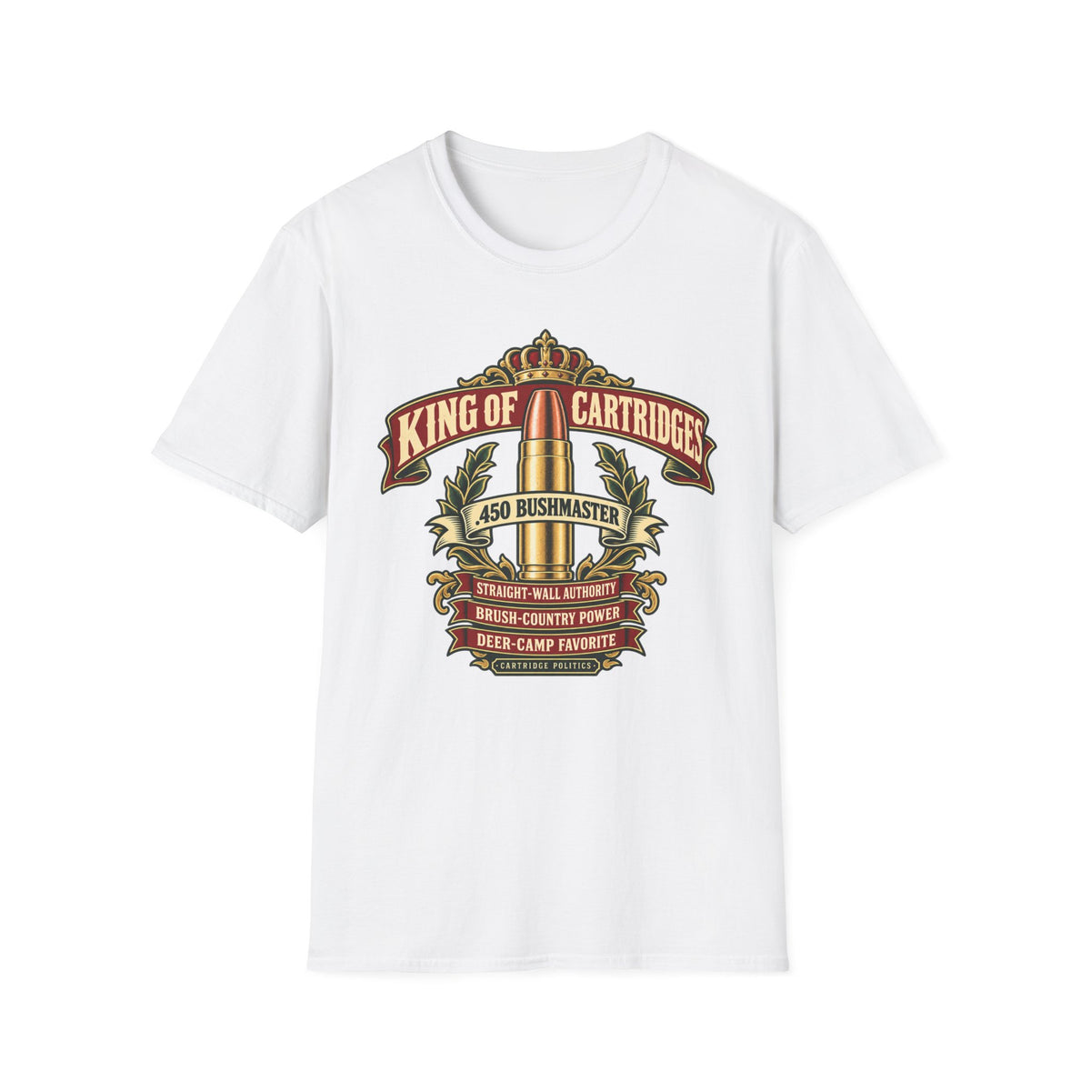 King of Cartridges .450 Bushmaster T-shirt