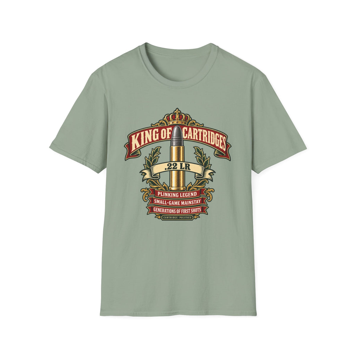 King of Cartridges .22 LR T-shirt