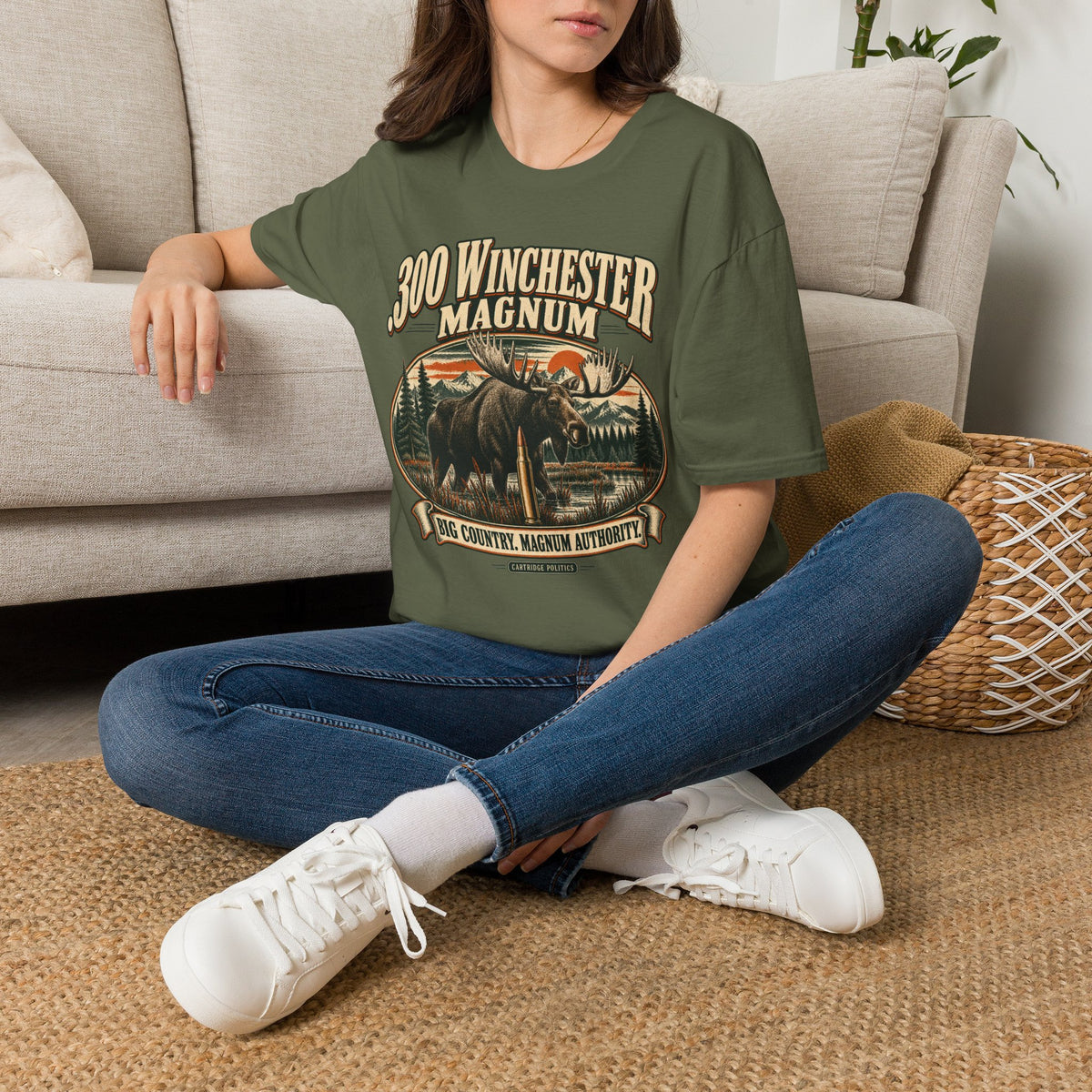 Old School .300 Win Mag T-shirt