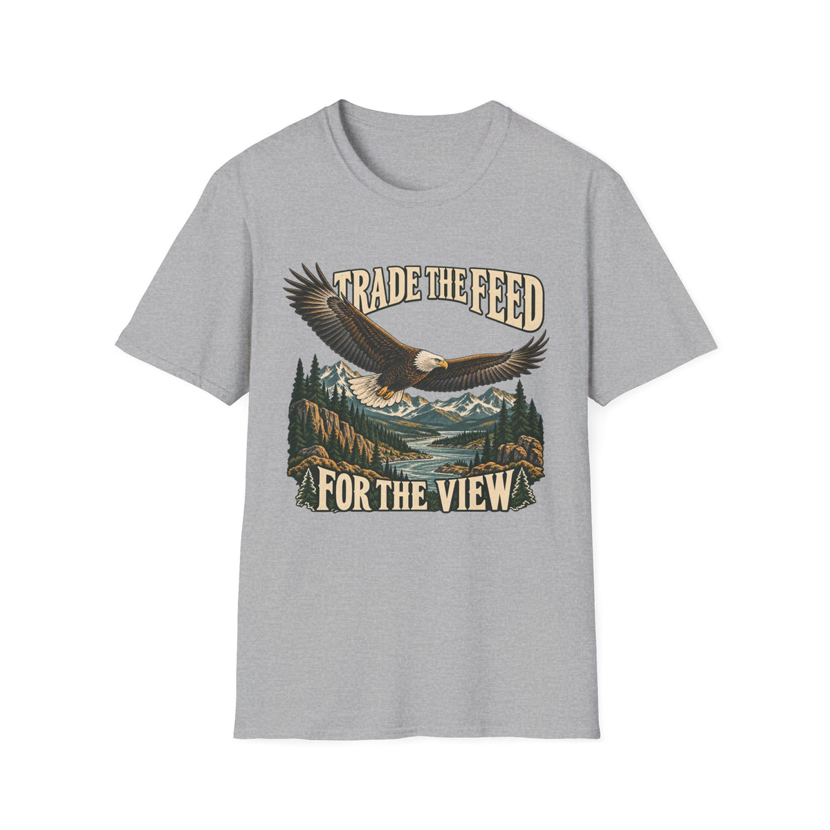 Trade The Feed Eagle T-shirt
