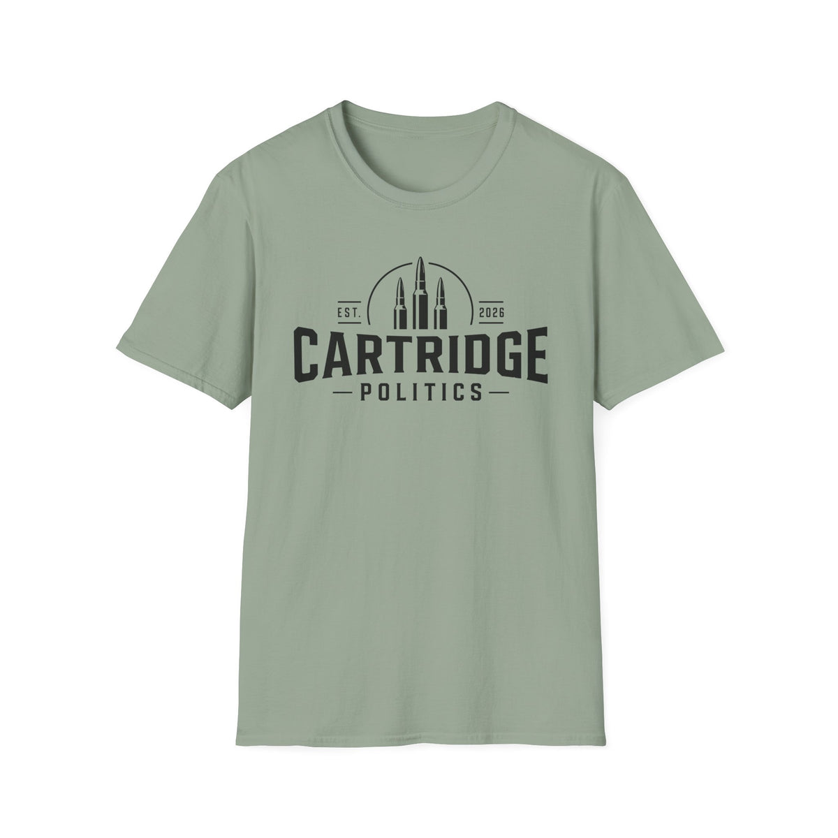 Cartridge Politics Logo T-shirt