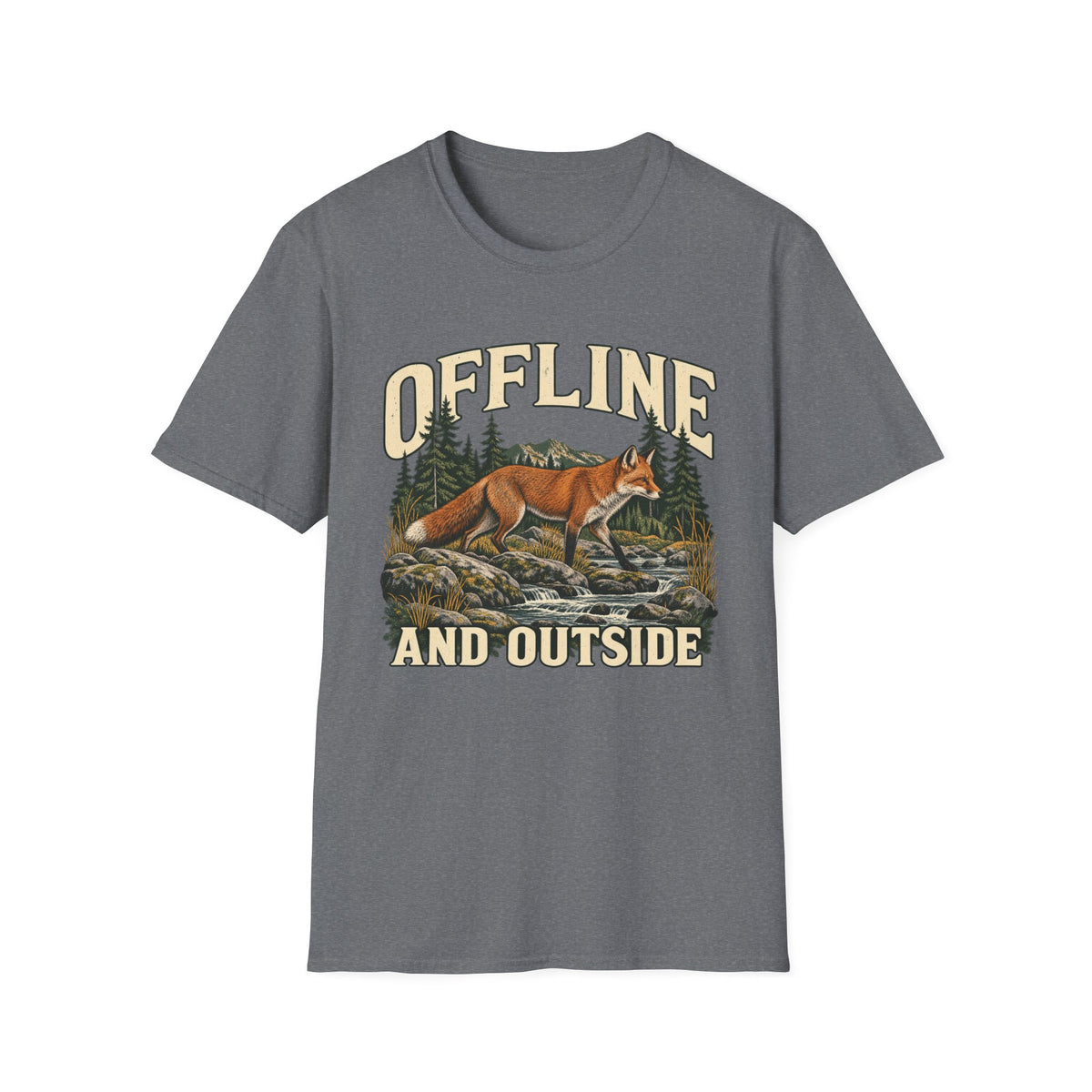 Offline and Outside Fox T-shirt