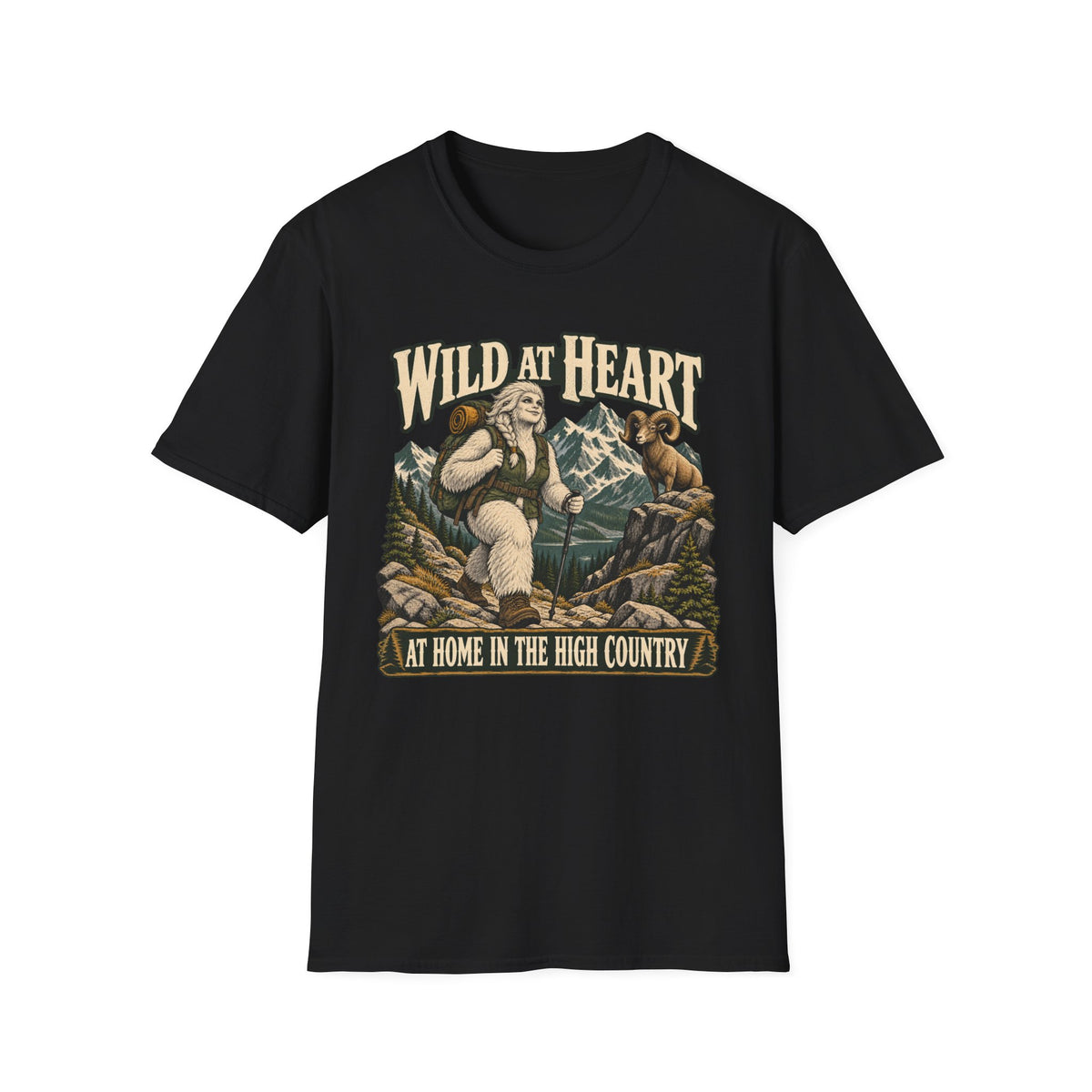 Wild At Heart Yeti T-shirt