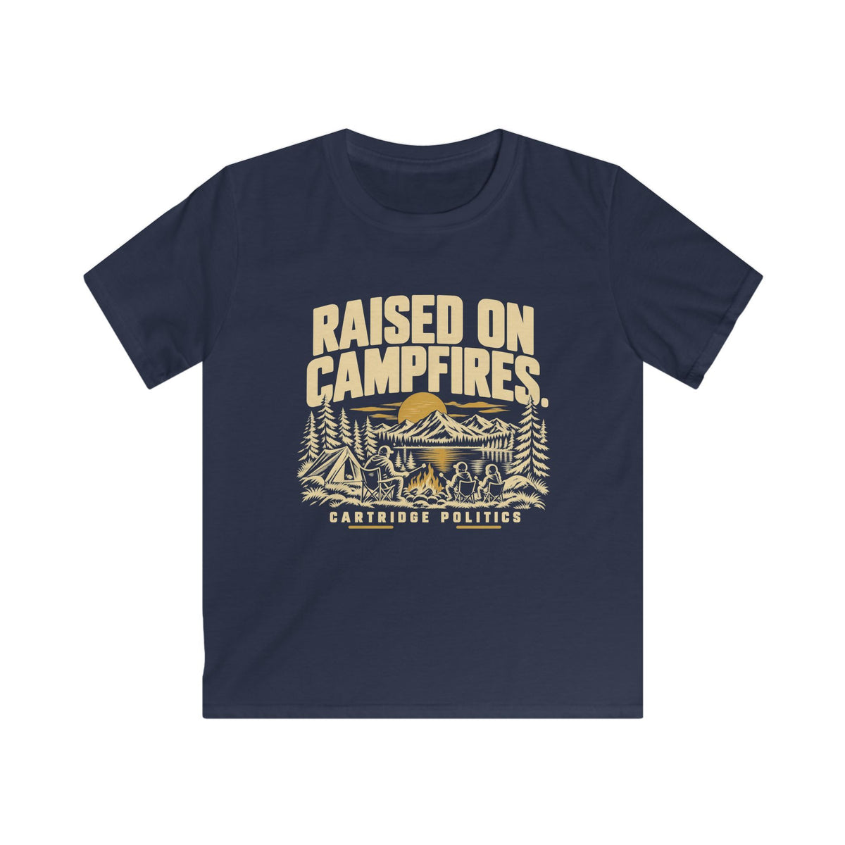Kids Raised on Campfires T-shirt