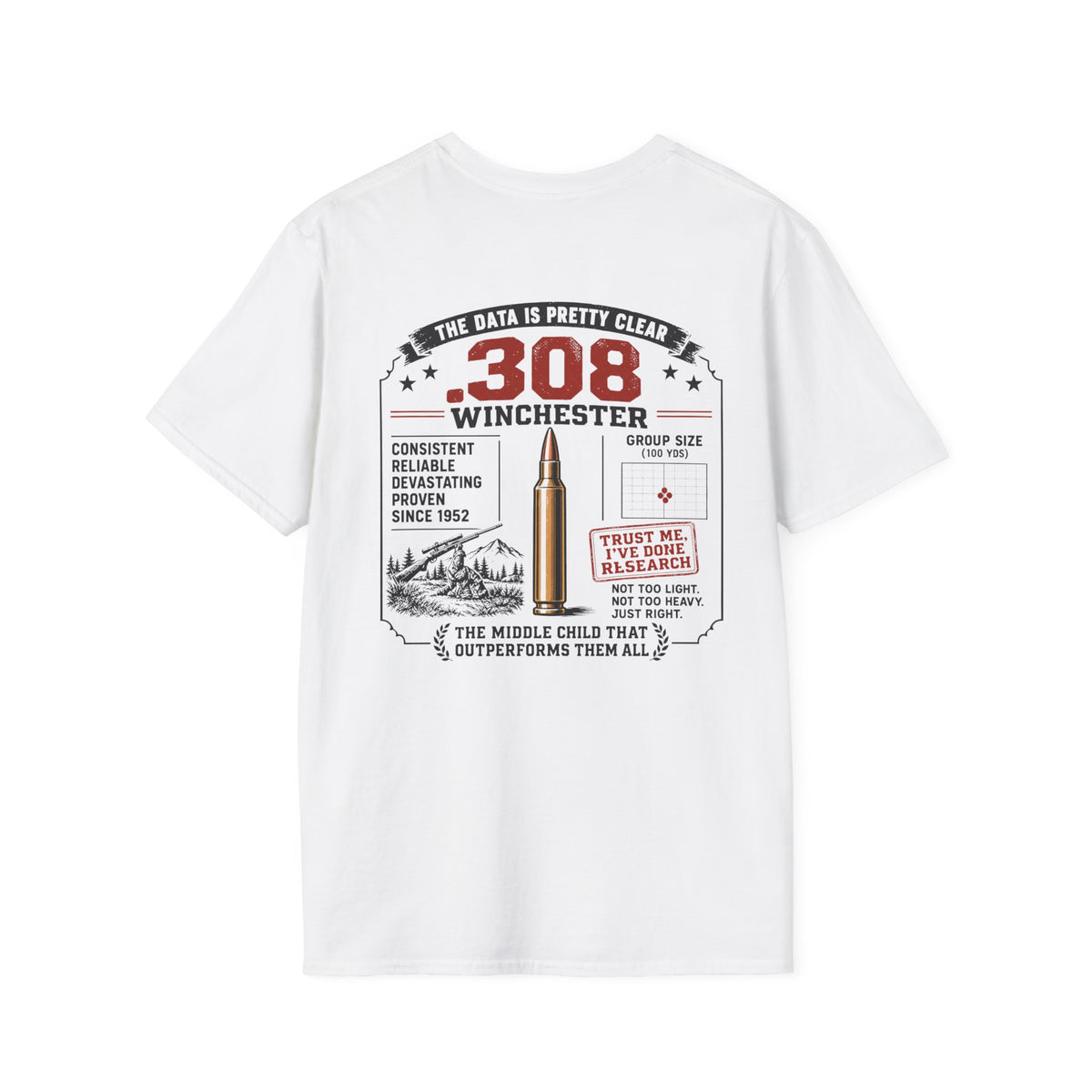 Team .308 Detailed T-shirt