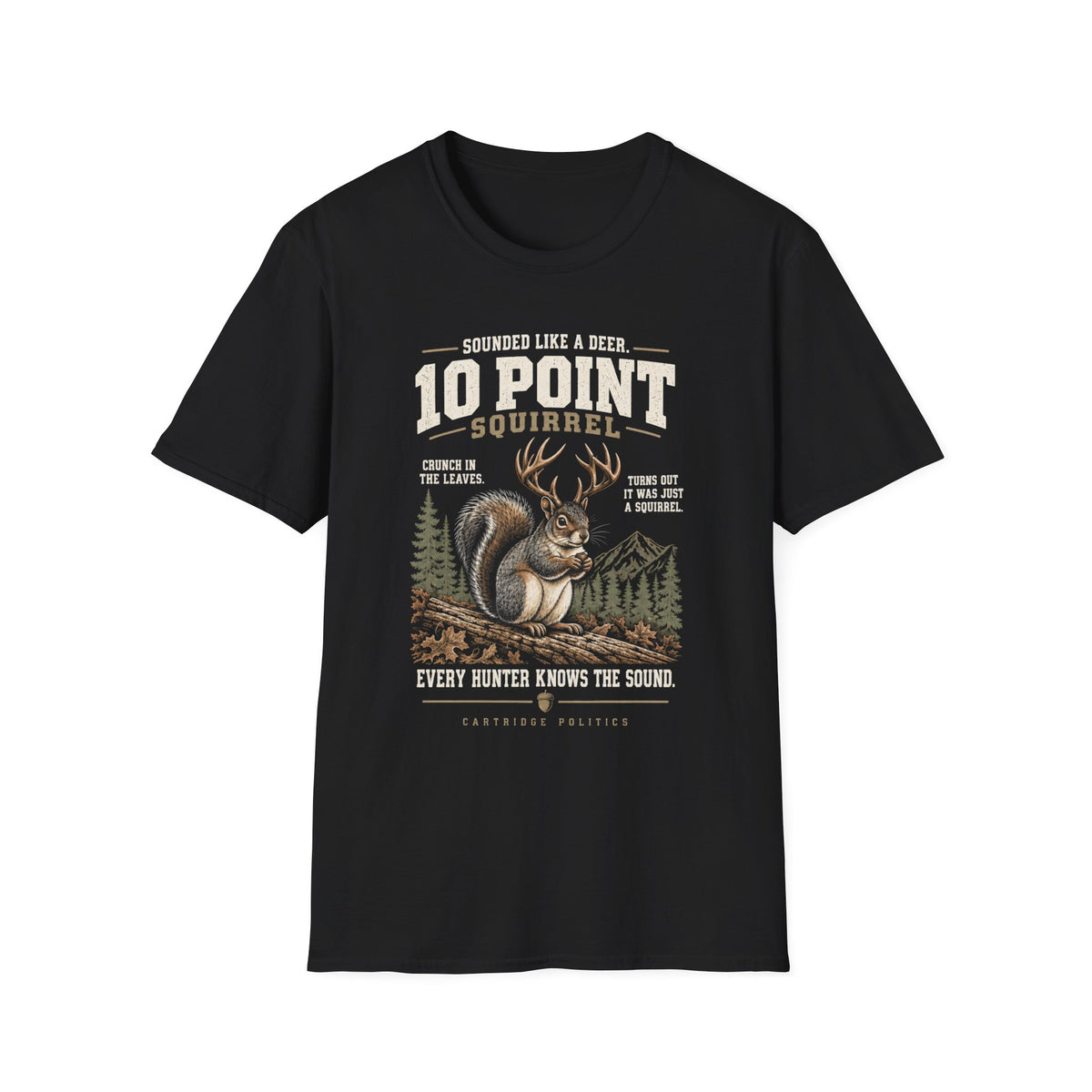 10 Point Squirrel T-shirt