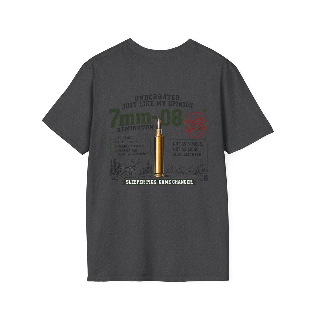 Team 7mm-08 Remington Detailed T-shirt