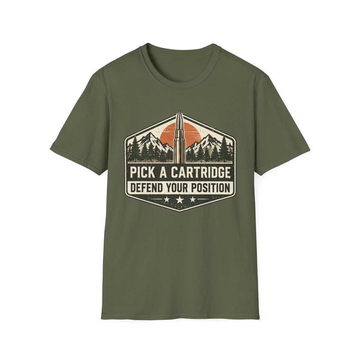Pick a Cartridge Defend your Position T-shirt