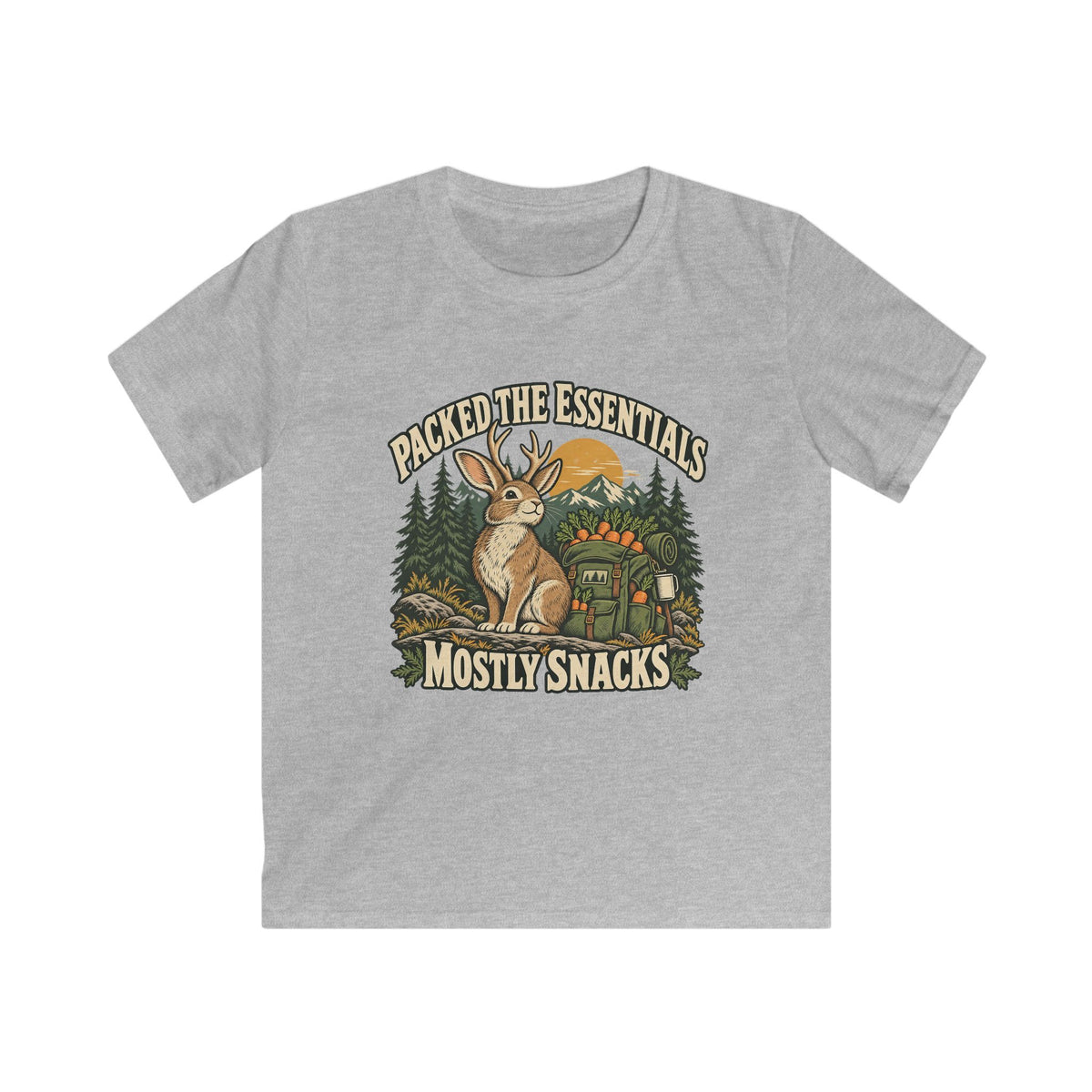 Kids Packed the Essentials Jackalope T-shirt