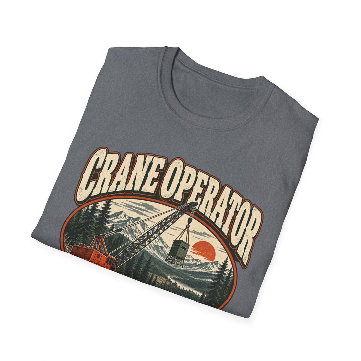 Old School Crane Operator T-shirt