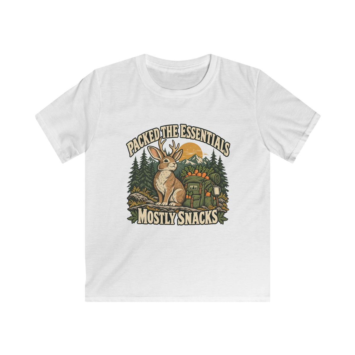 Kids Packed the Essentials Jackalope T-shirt