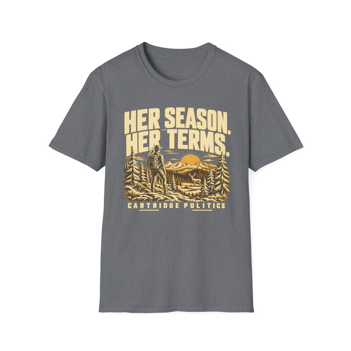 Her Season Her Terms T-shirt