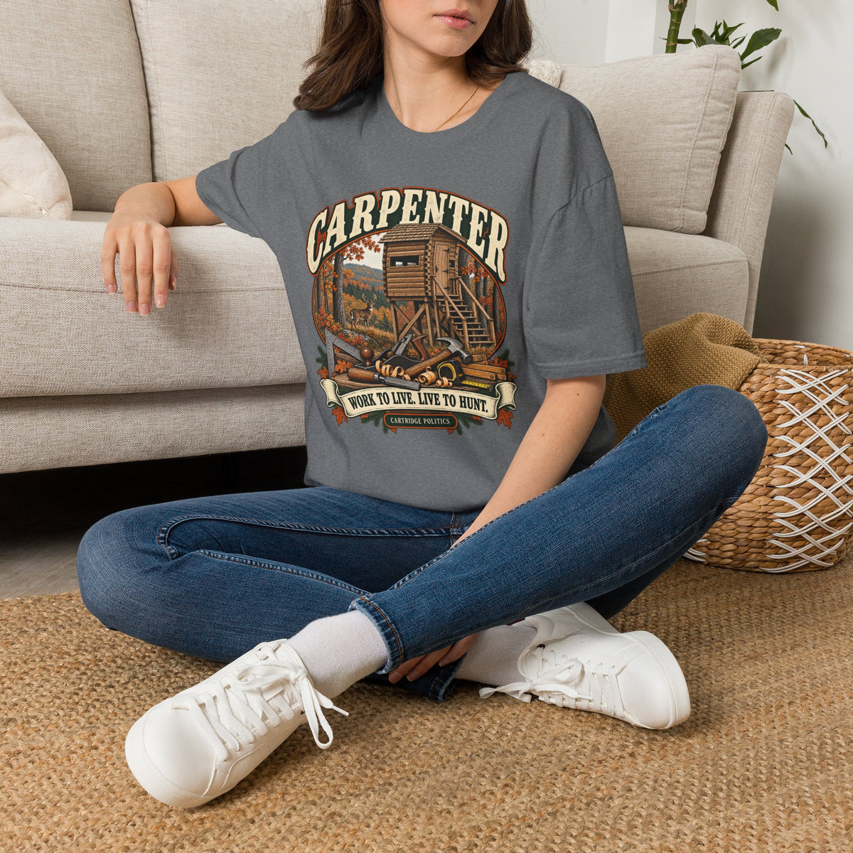 Old School Carpenter T-shirt