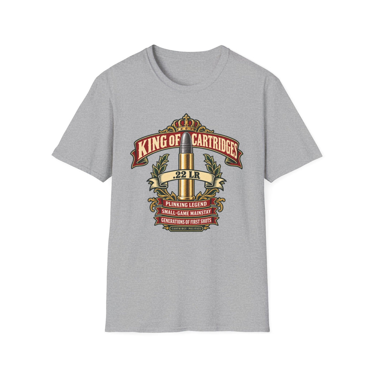 King of Cartridges .22 LR T-shirt