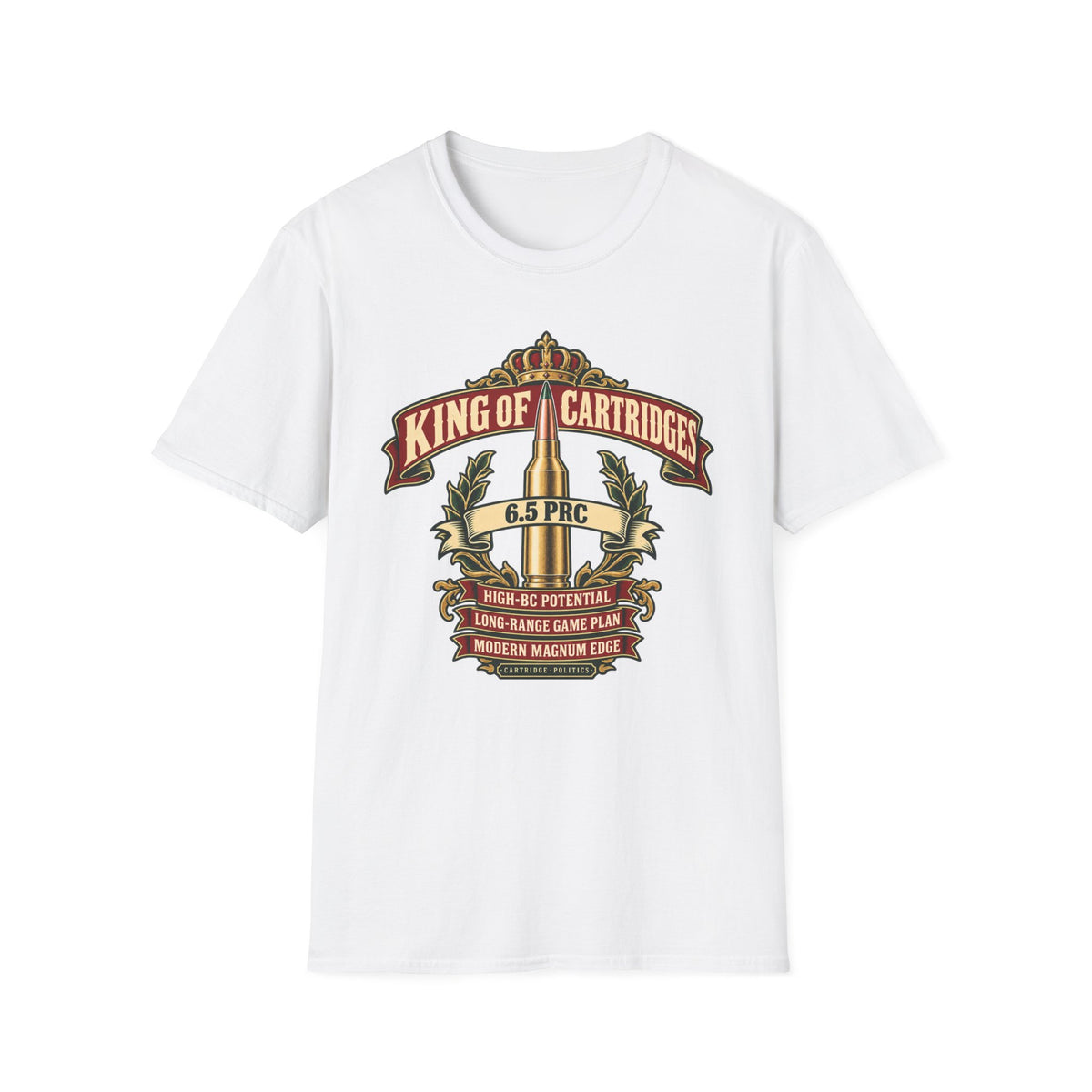 King of Cartridges 6.5 PRC T-shirt