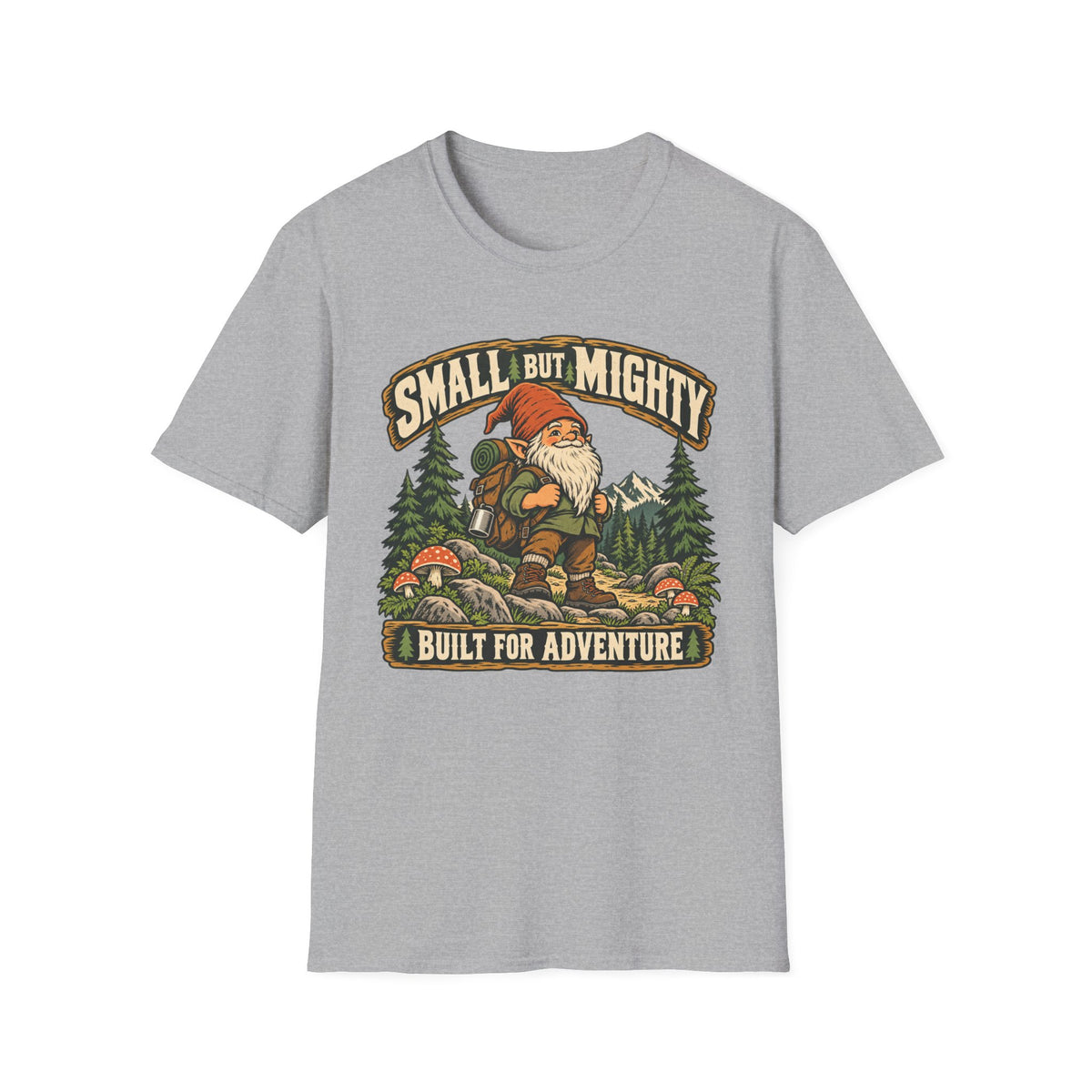 Kids Small But Mighty Gnome T-shirt