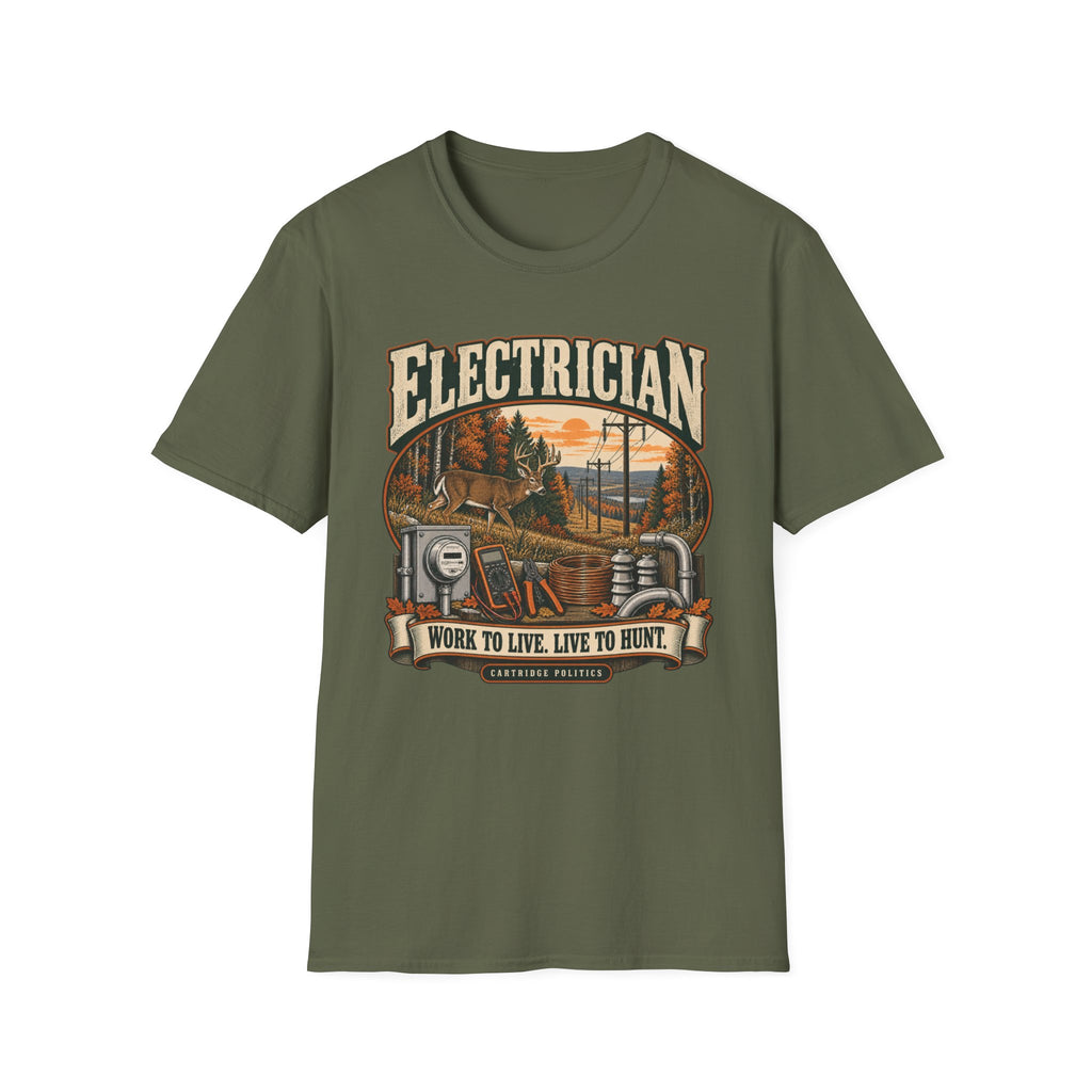 Old School Electrician T-shirt