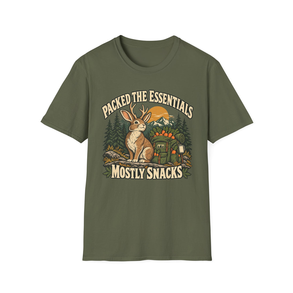 Jackalope Packed the Essentials T-shirt