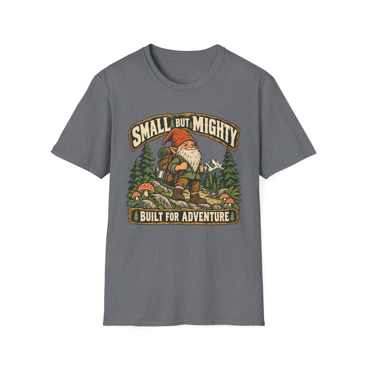 Kids Small But Mighty Gnome T-shirt