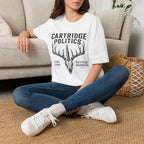 Cartridge Politics Same Game Different Arguments T-shirt