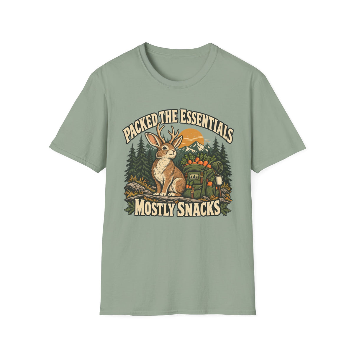 Jackalope Packed the Essentials T-shirt