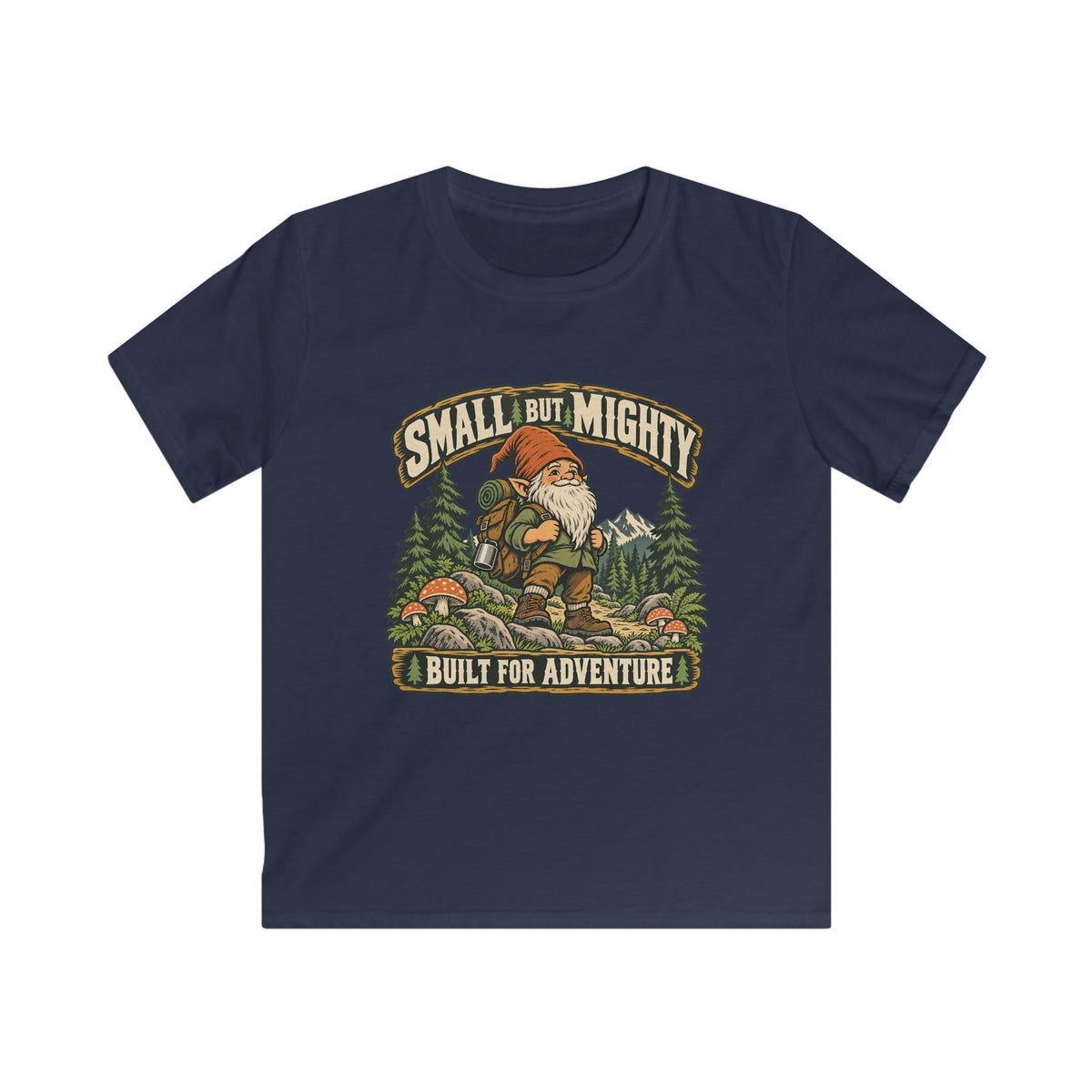 Kids Small But Mighty Gnome T-shirt