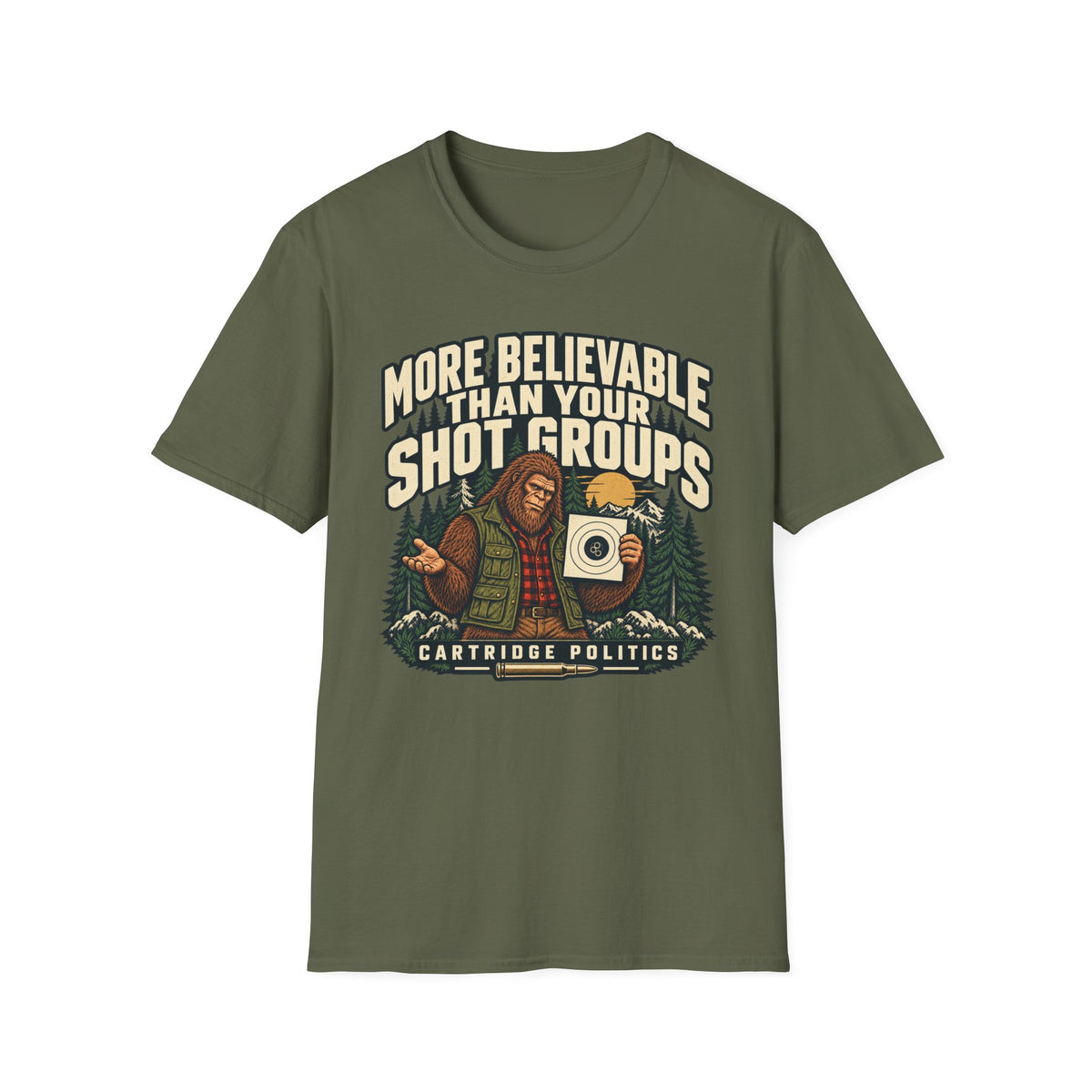 More Believable Than Sasquatch T-shirt
